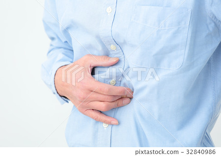 Senior man stomachache Senior man stomachache 32840986
