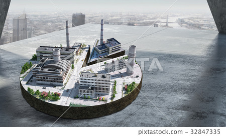 His new development project . Mixed media 32847335