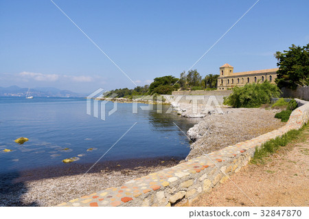 Lerins Abbey in Saint-Honorat island, France 32847870