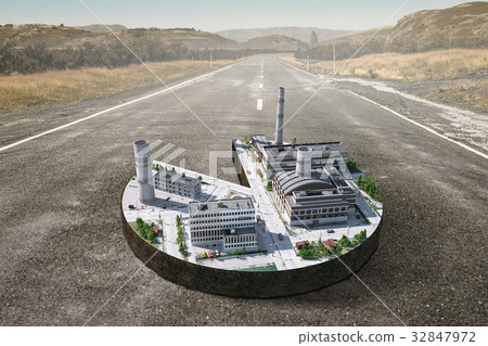 His new development project . Mixed media 32847972