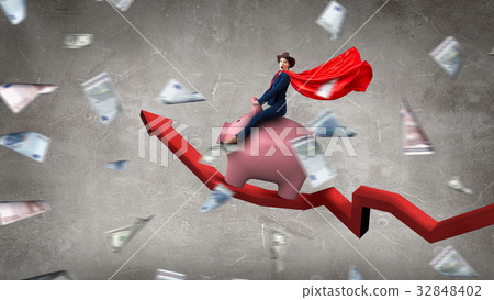 That feeling of success and wealth. Mixed media 32848402