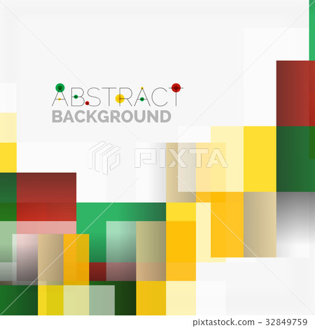 Abstract blocks template design background, simple - Stock Illustration ...