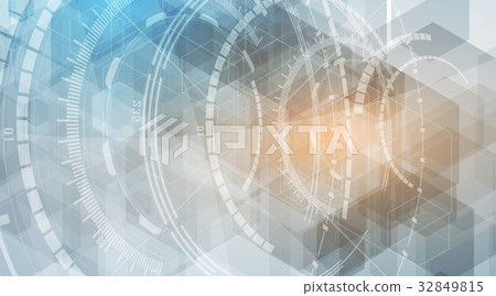 New future technology concept abstract background 32849815