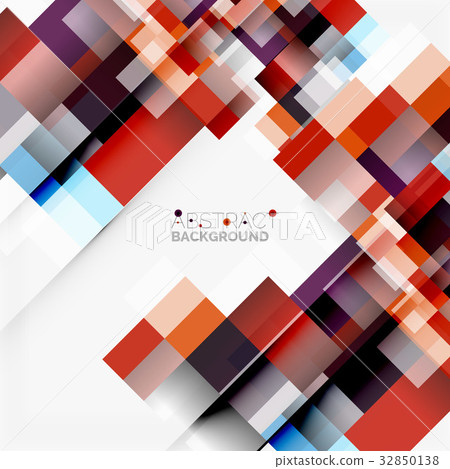 Abstract blocks template design background, simple - Stock Illustration ...