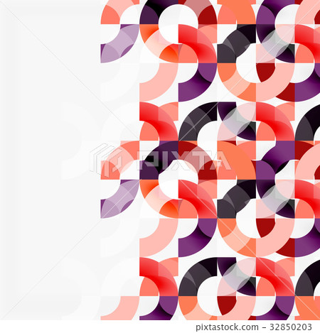 Colorful rings on grey background, modern 32850203