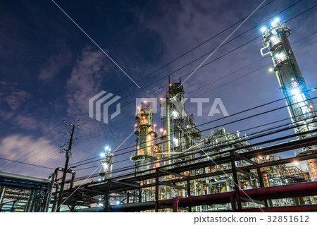 京濱工業區·工廠夜景 京濱工業區·工廠夜景 32851612