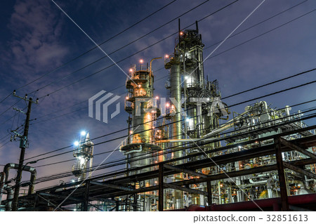 京濱工業區·工廠夜景 京濱工業區·工廠夜景 32851613