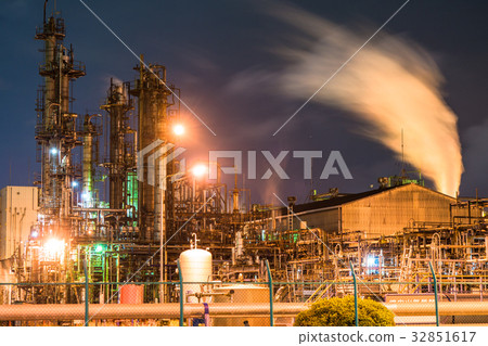 京濱工業區·工廠夜景 京濱工業區·工廠夜景 32851617