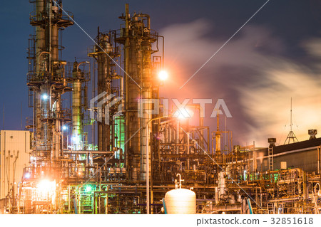 京濱工業區·工廠夜景 京濱工業區·工廠夜景 32851618