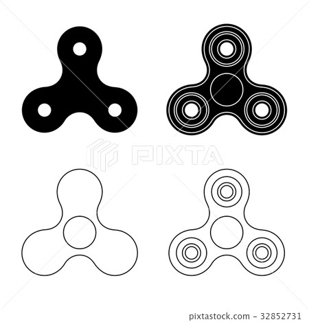 simple fidget spinner