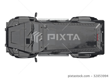 Suv car, top view - Stock Illustration [32853994] - PIXTA