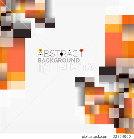 Abstract blocks template design background, simple - Stock Illustration ...