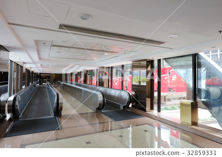 Hong Kong and China flags at July Hong Kong and China flags at July 32859331