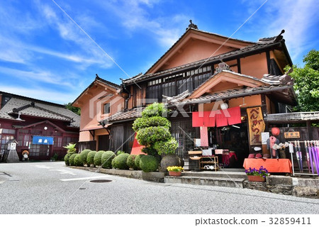 Townscape of Takahashi City Fukiya 32859411
