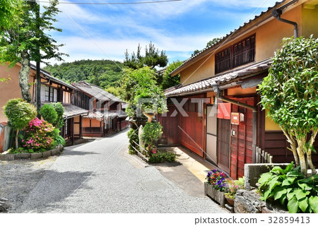 Townscape of Takahashi City Fukiya 32859413