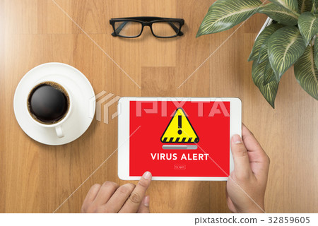 Virus Alert Warning Digital Browsing Firewall Virus Alert Warning Digital Browsing Firewall 32859605