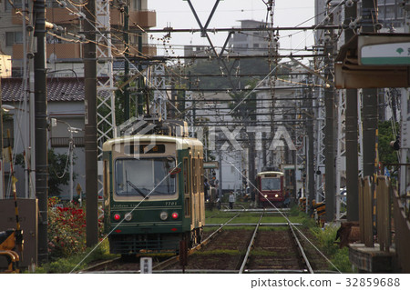 東京都市交通局-Toden 7700（綠色） 32859688
