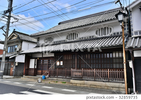 岡山縣八幡町的城市景觀 32859735