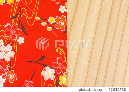 Chiyogami and wood grain 32859788