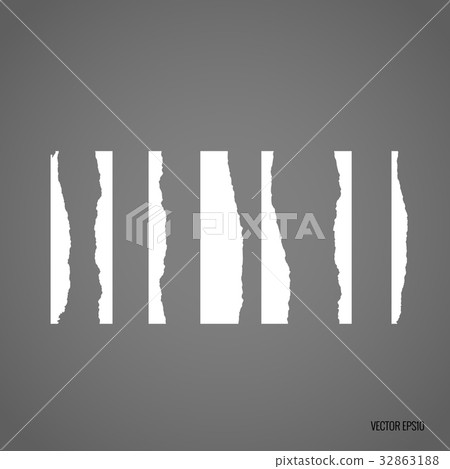 Collection of various white note papers, ready for your message. Vector illustration Collection of various white note papers, ready for your message. Vector illustration 32863188