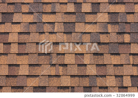 Brown tiles roof background Brown tiles roof background 32864999
