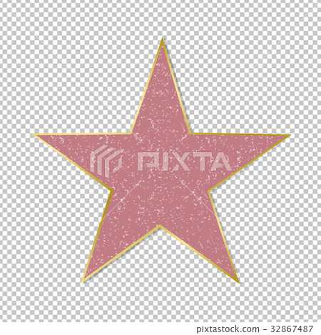 Fame Star On Transparent Background 32867487