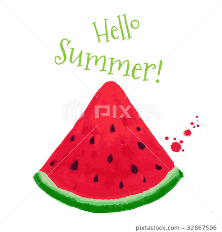 Hello Summer Postcard 32867506
