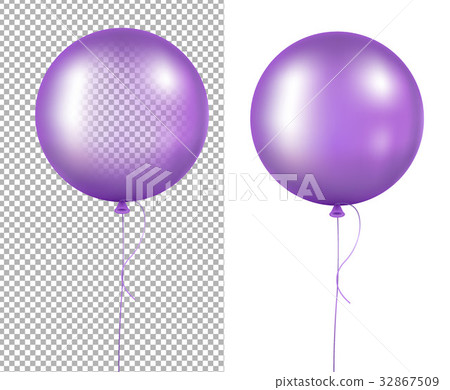 Lilac Balloons 32867509