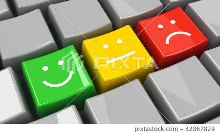 Keyboard positive, neutral and negative isometry Keyboard positive, neutral and negative isometry 32867829