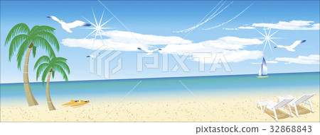 夏天 夏 海 32868843