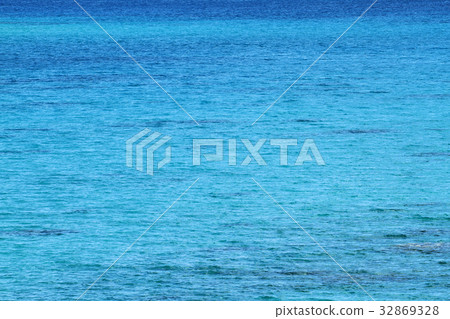 海洋藍色的大海 32869328