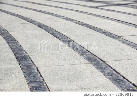 Stone pavement texture. Granite cobble stoned Stone pavement texture. Granite cobble stoned 32869815