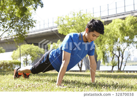 運動，伸展運動 32870038