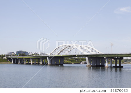 Yanghwa Bridge, Yeongdeungpo-gu, Han River, Seoul Yanghwa Bridge, Yeongdeungpo-gu, Han River, Seoul 32870083