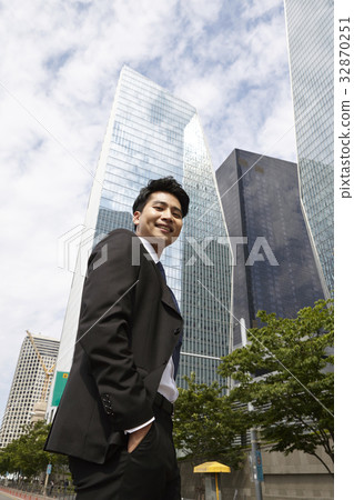 商人，證券公司，汝矣島，永登浦區，首爾 32870251