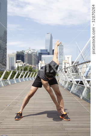 Sports, Stretching, Fort bridge, Securities, Yeouido, Yeongdeungpo-gu, Seoul 32870264