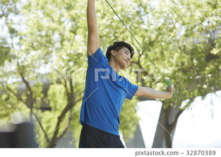 運動，跳繩 32870389