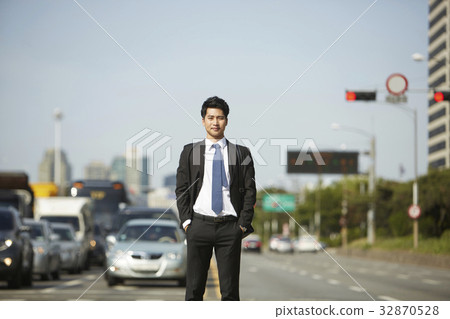 商人，證券公司，汝矣島，永登浦區，首爾 32870528