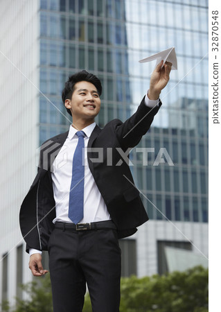 Businessman, securities company, Yeouido, Yeongdeungpo-gu, Seoul Businessman, securities company, Yeouido, Yeongdeungpo-gu, Seoul 32870548