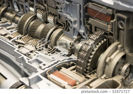 New auto parts for cars on a white background  32871727