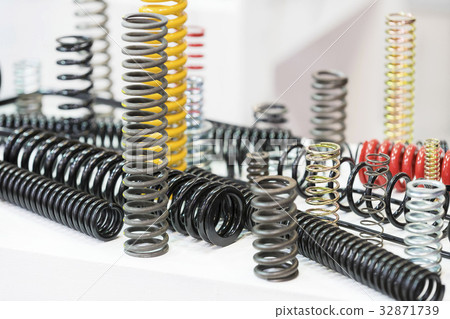 Multicolored metal of different sizes car springs Multicolored metal of different sizes car springs 32871739