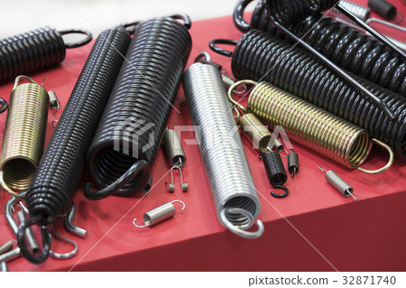 Multicolored metal of different sizes car springs Multicolored metal of different sizes car springs 32871740