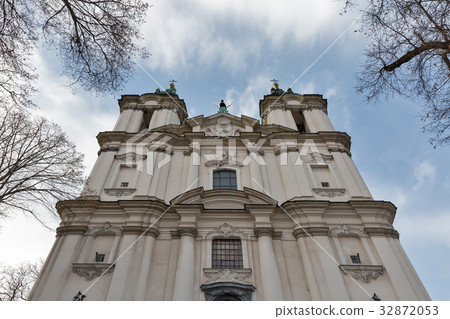 Church on the Rock in Krakow, Poland. 32872053