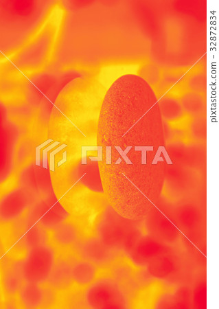 Bright orange abstraction Bright orange abstraction 32872834