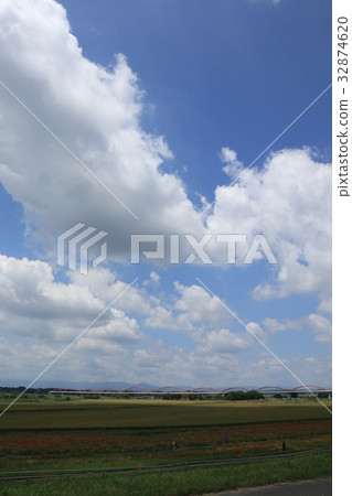 Scenery of Konosu City, Saitama Prefecture 32874620