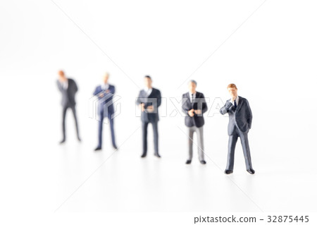 miniature model group of investor standing miniature model group of investor standing 32875445
