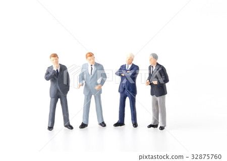 miniature model group of investor standing miniature model group of investor standing 32875760