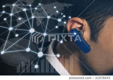 Wireless headset 32876043