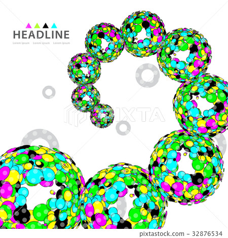 Brochure header layout template 32876534