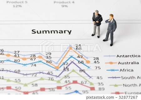 Miniature model of businessman thinking project Miniature model of businessman thinking project 32877267